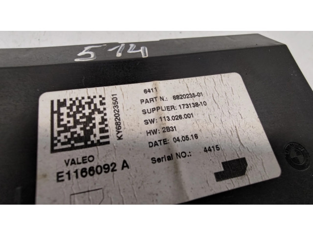 Модуль блока управления кондиционером 6820235, 64116820235   BMW 2 F22 F23