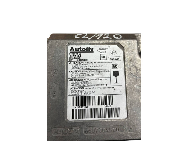 Блок подушек безопасности 285586520R, 610901600   Renault Laguna III