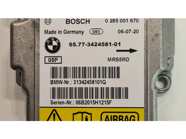 Блок подушек безопасности 6577342458101, 0285001870   BMW X3 E83