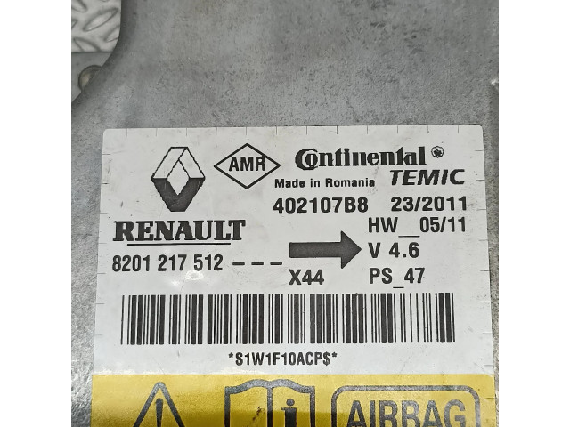 Блок подушек безопасности 8201217512, 402107B8   Renault Twingo II