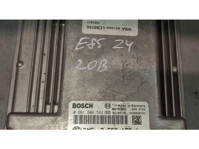 Блок управления двигателя 12147552176, 12147557290   BMW Z4 E85 E86