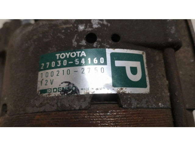 Генератор 2703054160, 1002102750   Toyota Hilux (N80, N90, N100, N110) 2.5     