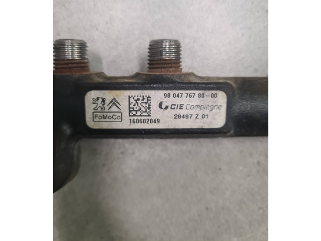 Vstřikovací lišta 980477678000, 160602049   Peugeot Partner     