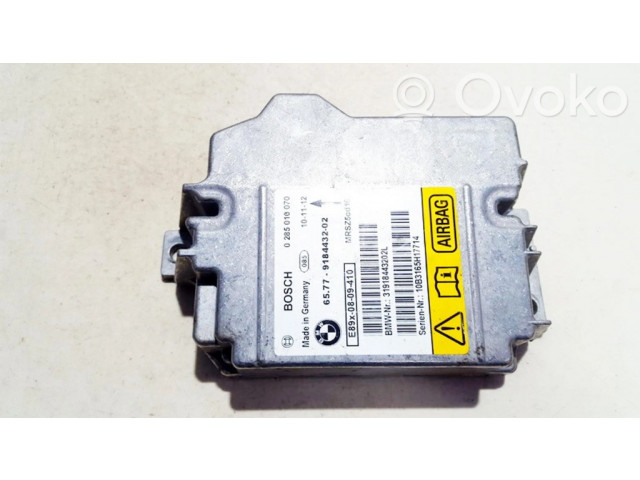 Блок подушек безопасности 6577918443202, 0 285 010 070  3191844320   BMW 1 E81 E87