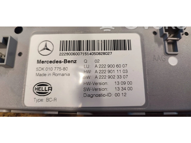 Блок комфорта A2229006007, A2229011103   Mercedes-Benz C W205   