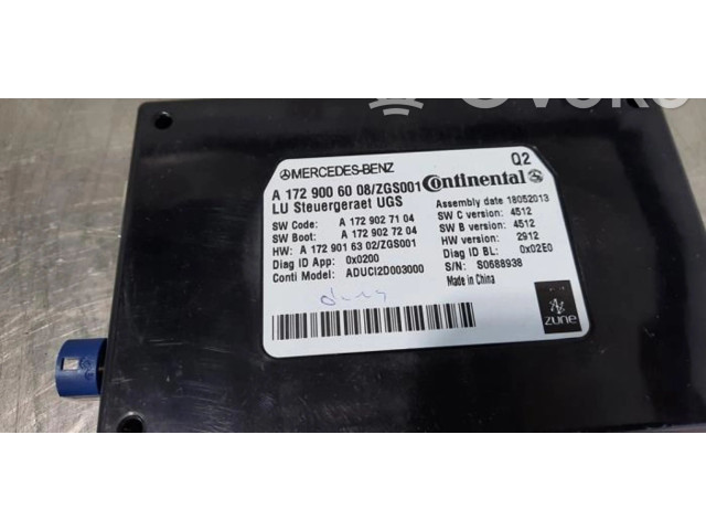 Боковая подушка безопасности A1729006008   Mercedes-Benz CLA C117 X117 W117