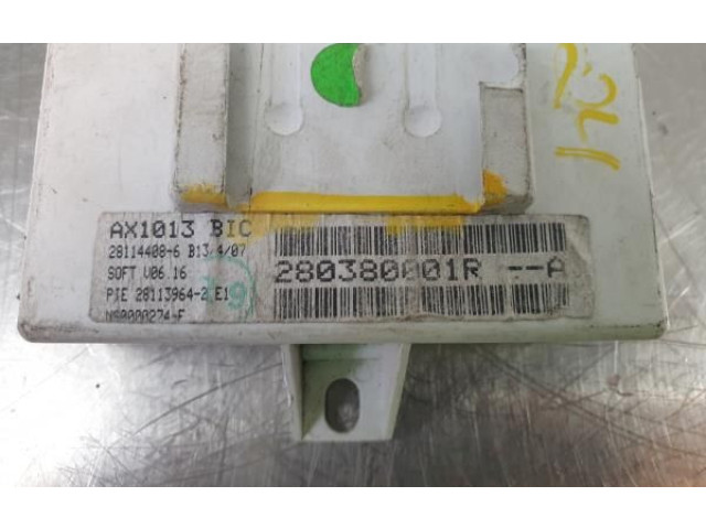 Блок комфорта 280380001R, 281139717   Renault Laguna III   