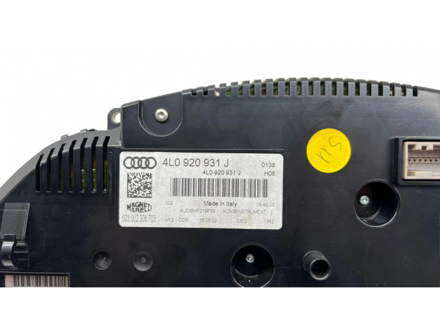 Панель приборов 4L0920931J, 4L0920932D   Audi Q7 4L       