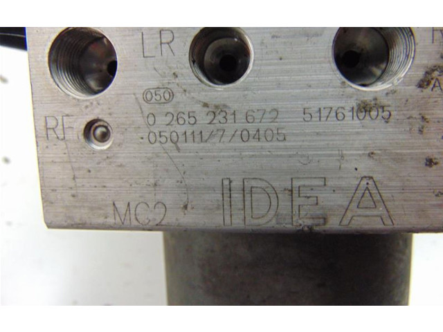 Řídící jednotka    Fiat Idea 2004