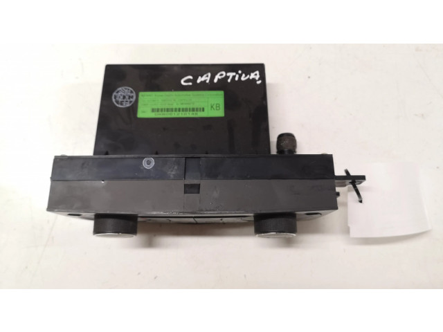 Блок управления климат-контролем 96436272, DKB061216148   Chevrolet Captiva