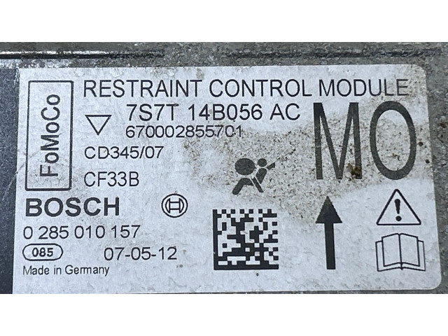 Блок подушек безопасности 0285010157, 670002855701   Ford Mondeo MK IV