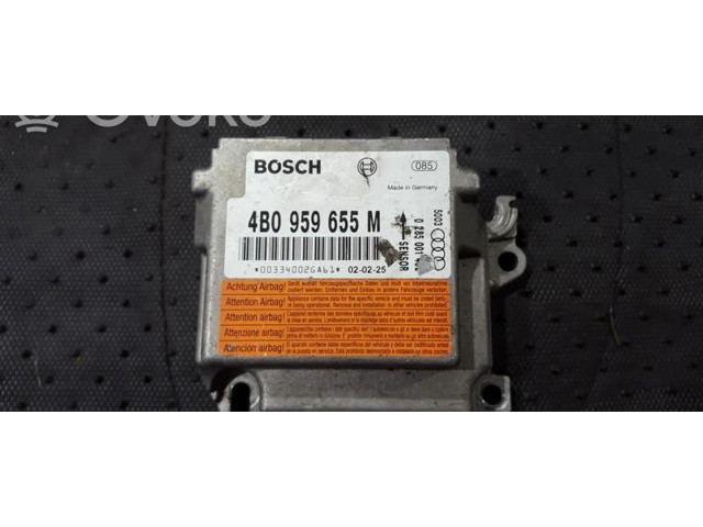 Блок подушек безопасности 4b0959655m, 0285001432   Audi A6 S6 C5 4B