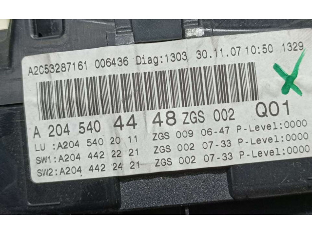 Přístrojová deska  Mercedes-Benz C W202 1995 A20454044, A2C53287161  