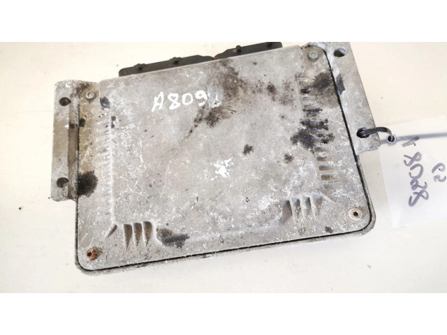 Блок управления двигателя 55191209, 0281011553   Fiat Stilo