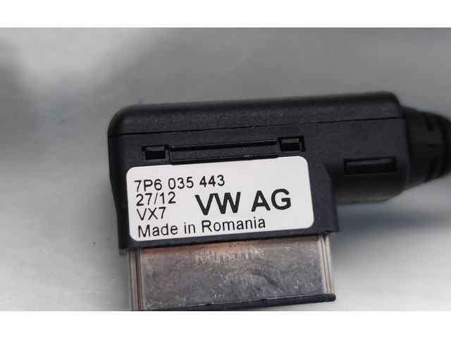 Разъем iPod 5W0035554B, 7P6035443   Volkswagen Touareg II