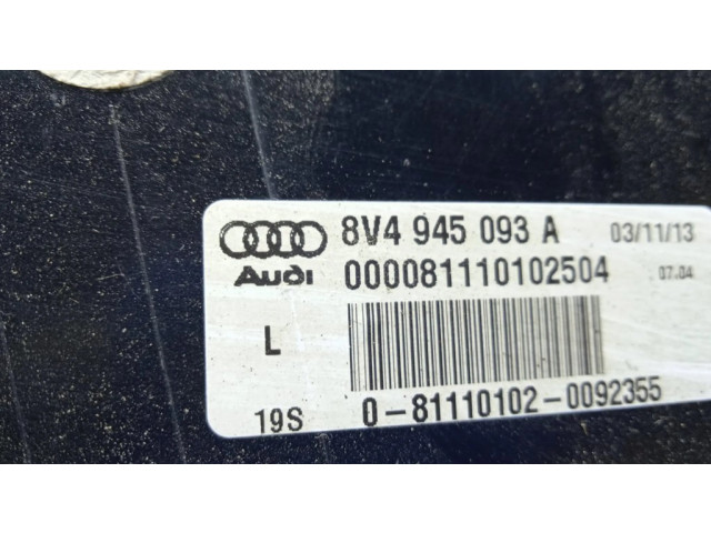 Задний фонарь левый 8V4945093A    Audi A3 S3 8V   2013-2019 года