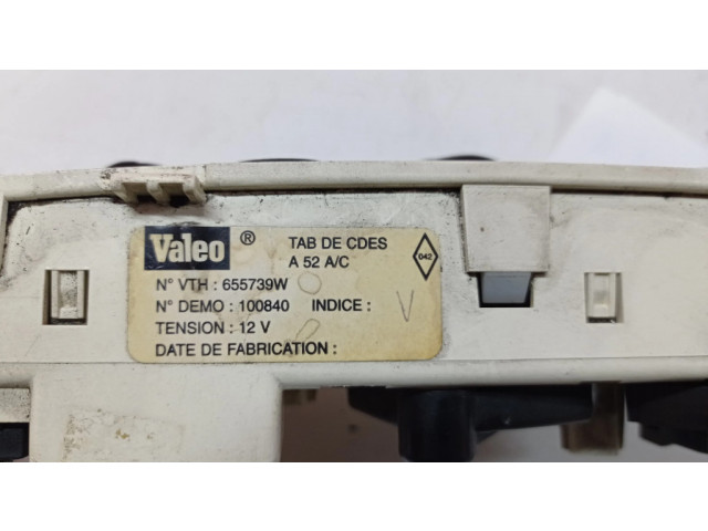 Блок управления климат-контролем 655739W, 100840   Renault Megane I