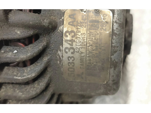Генератор 5033343AA, A2TG0791ZC   Chrysler PT Cruiser      