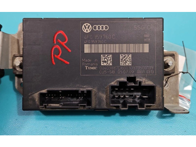 Блок комфорта 4F0959760C, IMPRK1372761   Audi A6 S6 C6 4F   