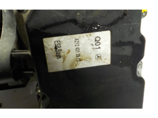 Jednotka ABS A2124313612, A2124313512   Mrcedes-Benz E A207 2011