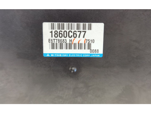 Блок управления двигателя 1860C677, E6T78683H   Mitsubishi ASX