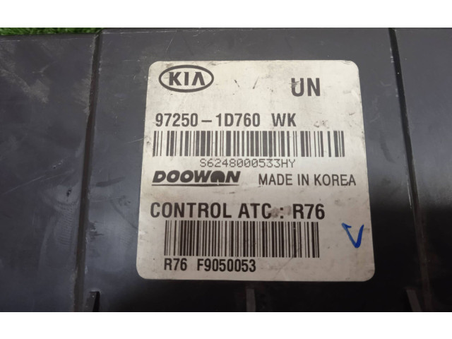 Блок управления климат-контролем 972501D760WK, R76F9050053   KIA Carens II