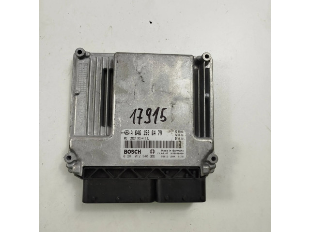 Блок управления двигателя A6461506479, 0281012340   Mercedes-Benz CLK A209 C209
