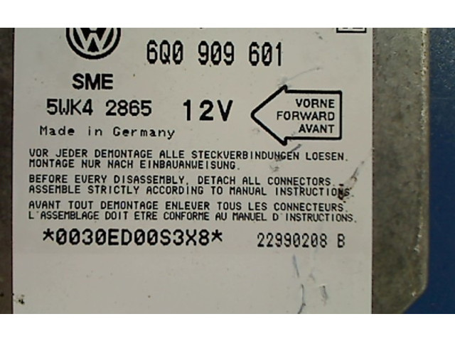 Блок подушек безопасности 6Q0909601   Volkswagen Lupo
