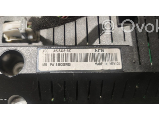 Přístrojová deska  Mercedes-Benz ML W164 2011 A1649008400  