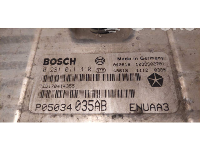 Přístrojová deska  Chrysler PT Cruiser 2004 0281011410, P05034035AB  