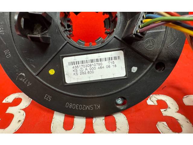 Подрулевой шлейф SRS A0004640618, A2095400145   Mercedes-Benz CLK A209 C209