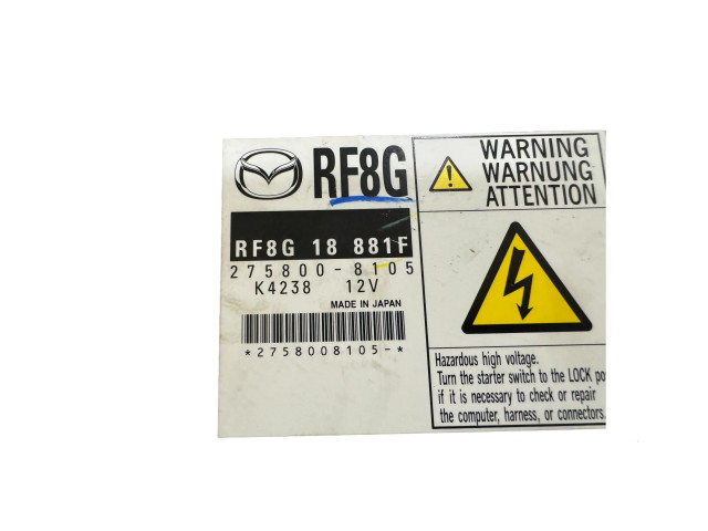 Řídící jednotka RF8G18881F, K4238   Mazda 6 2008