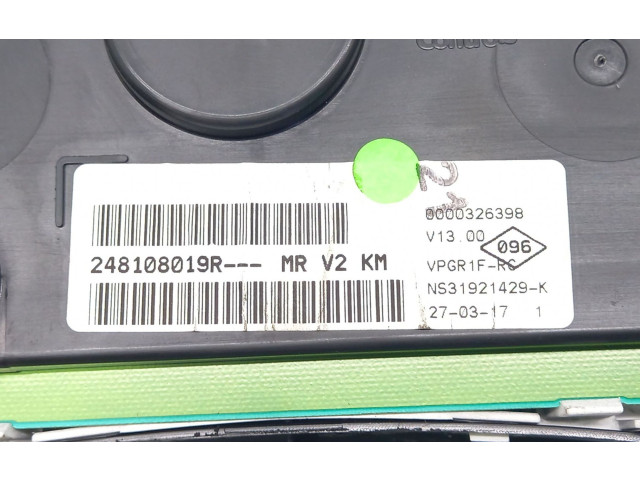Панель приборов 248108019R, 8000326398   Dacia Sandero       