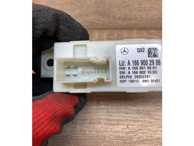 Турбина Модуль фонарей Mercedes-Benz GL X166  A1669002906, A1669015801         