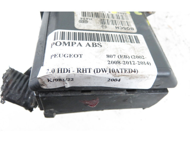 Jednotka ABS 0265800011   Peugeot 807 2004