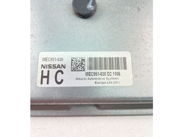 Řídící jednotka MEC951030   Nissan Qashqai 2010