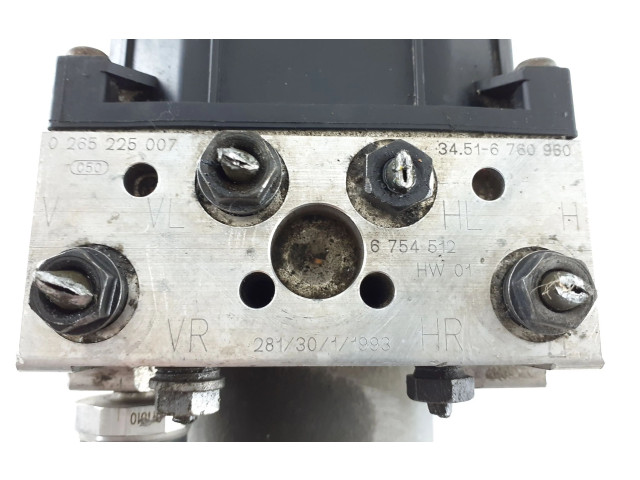 Jednotka ABS 6760960, 0265225007   BMW 7 E65 E66 2002