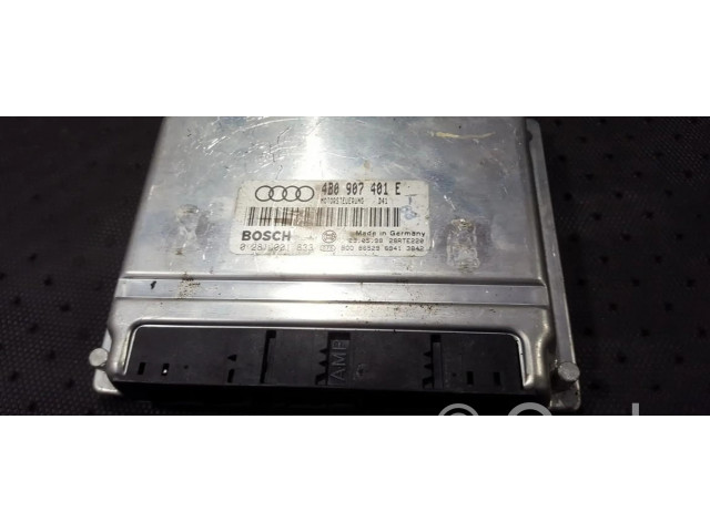 Блок управления двигателя 4b0907401e, 028100183328rte220   Audi A6 S6 C5 4B