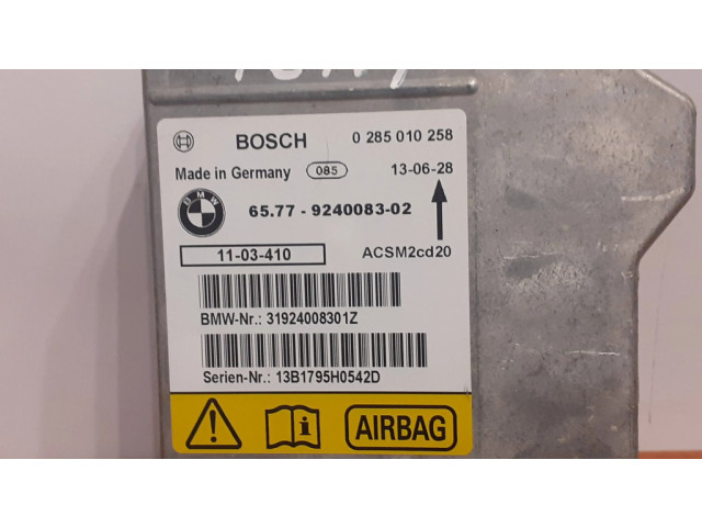 Блок подушек безопасности 65.77-9240083, 9240083   BMW X6 E71
