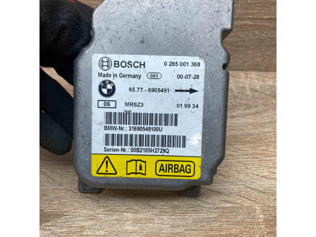 Блок подушек безопасности 6905491, 0285001368   BMW 3 E46