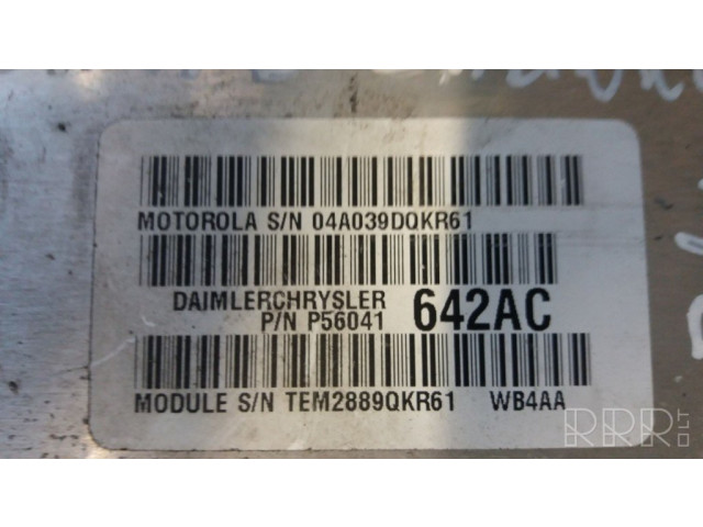 Блок управления двигателем Блок управления P56041642AD   Jeep Grand Cherokee (WJ)