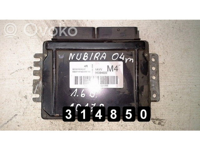 Блок управления двигателя 96394699   Daewoo Nubira