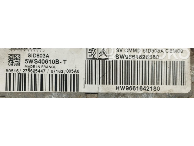 Řídící jednotka SW9664626580, SW9664626580   Lancia Phedra 2008