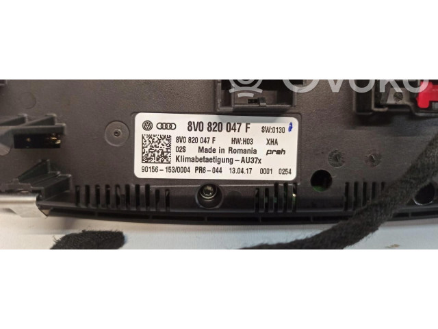 Блок управления климат-контролем 8V0820047F   Audi Q2 