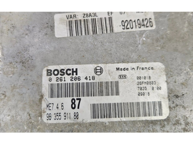 Řídící jednotka 0261206418, IMPRK1387567   Peugeot 607 2000
