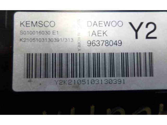 Řídící jednotka 96378049, S010016030E1   Daewoo Tacuma 2002
