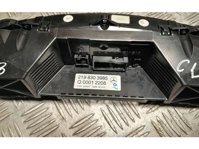 Блок управления климат-контролем 2198303985   Mercedes-Benz CLS C219