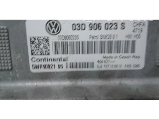 Блок управления двигателя 03D906023S, 03D906023S   Volkswagen Fox