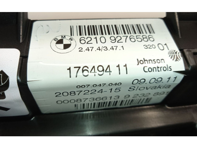 Přístrojová deska  BMW 1 E82 E88 2012 62109276586  