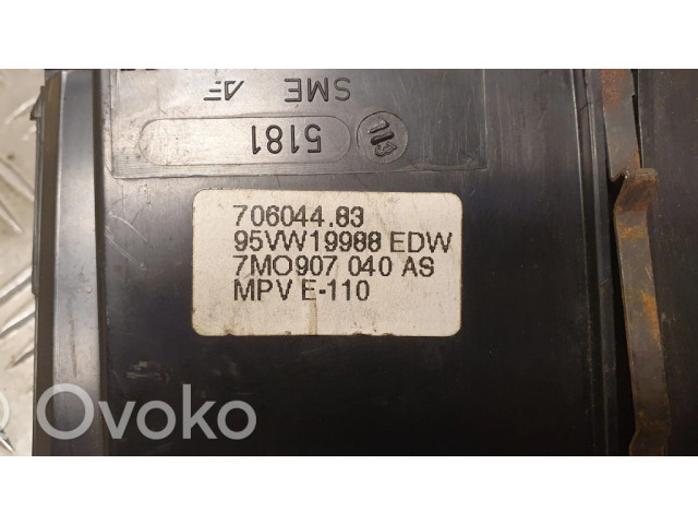 Блок управления климат-контролем 7M0907040   Ford Galaxy